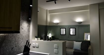 Charming apartment in welcoming Karditsa with cool AC breeze