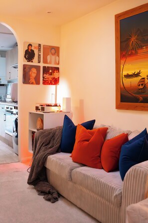 Living area - Greenwich Apartment 20 minutes from central London (London)