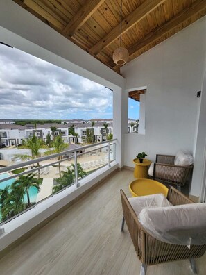 Terrace/patio - Sunshine Caribbean Apartment (Dominicus)