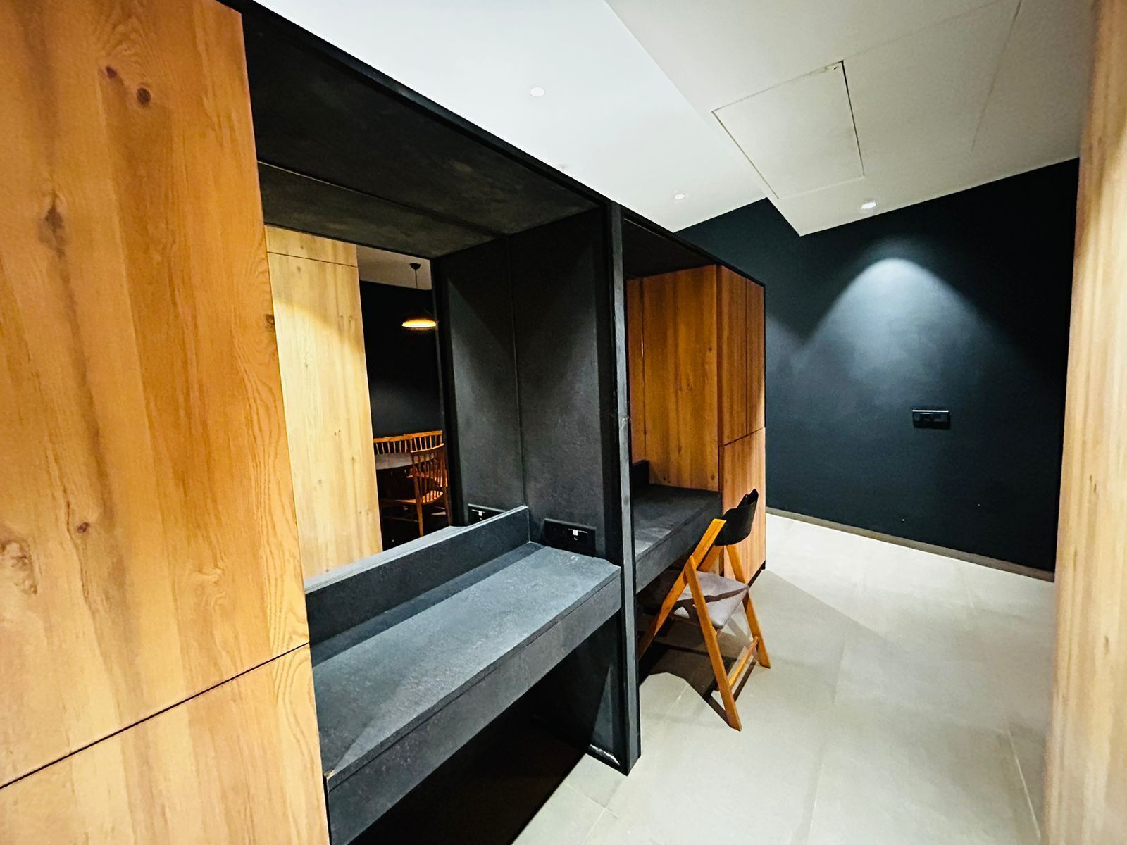 Premium Shared Dormitory | Premium bedding, memory foam beds, desk, laptop workspace