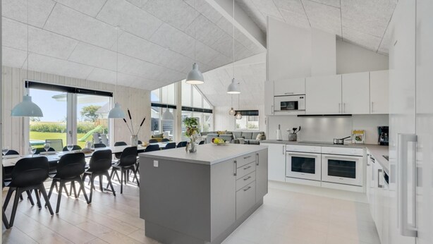Coffee/tea maker, fridge, microwave, oven - VillaVilla 547 - Hostrup Strand, Limfjorden (Spøttrup)