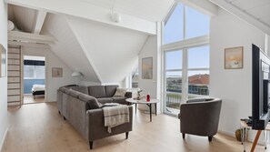 TV, fireplace, video game console, table football - VillaVilla 148 - Ebeltoft, Østjylland (Ebeltoft)