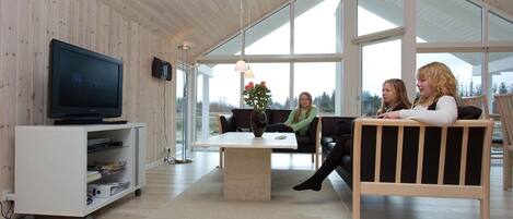 Fireplace, foosball, table tennis