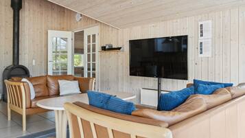Fernseher, Kamin, Videospielkonsole, Tischtennisplatte