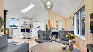 Living area - VillaVilla 529 - Nr. Lyngby ved Løkken, nordjyllan (Løkken)