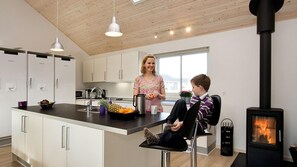 Fridge, microwave, oven, stovetop - VillaVilla 258 - Kegnæs, Sydjylland (Sydals)