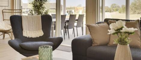 Fireplace, foosball, table tennis