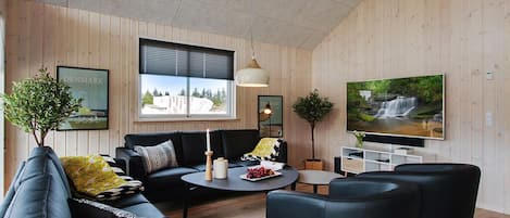 Fernseher, Kamin, Tischfußball, Tischtennisplatte