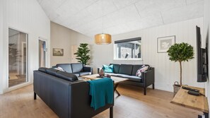TV, fireplace, video game console, table football - VillaVilla 585 - Bjerregård, Vestjylland (Hvide Sande)