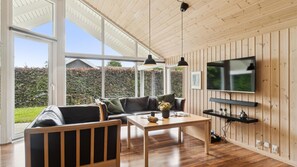TV, fireplace, video game console, ping pong - VillaVilla 268 - Ebeltoft, Østjylland (Ebeltoft)