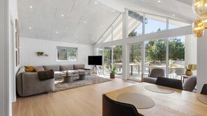TV, fireplace, video game console, table football - VillaVilla 273 - Blåvand, Vestjylland (Blåvand)