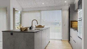 Fridge, microwave, oven, stovetop - VillaVilla 683 - Blokhus, Nordjylland (Saltum)