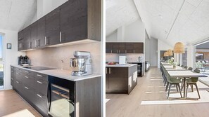 Fridge, microwave, oven, stovetop - VillaVilla 901 - Skåstrup Strand, Fyn og øer (Bogense)