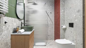 Apartemen, balkon | Kamar mandi