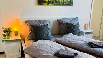 2 Schlafzimmer, WLAN, Bettwäsche