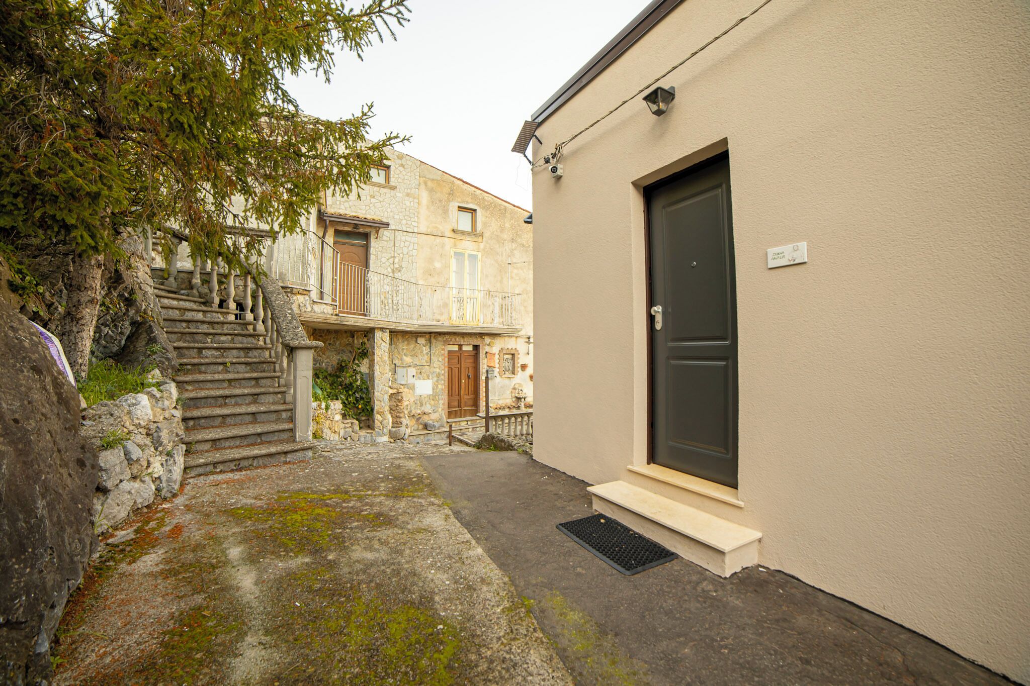 Façade de l’hébergement