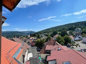 Uitzicht vanuit accommodatie