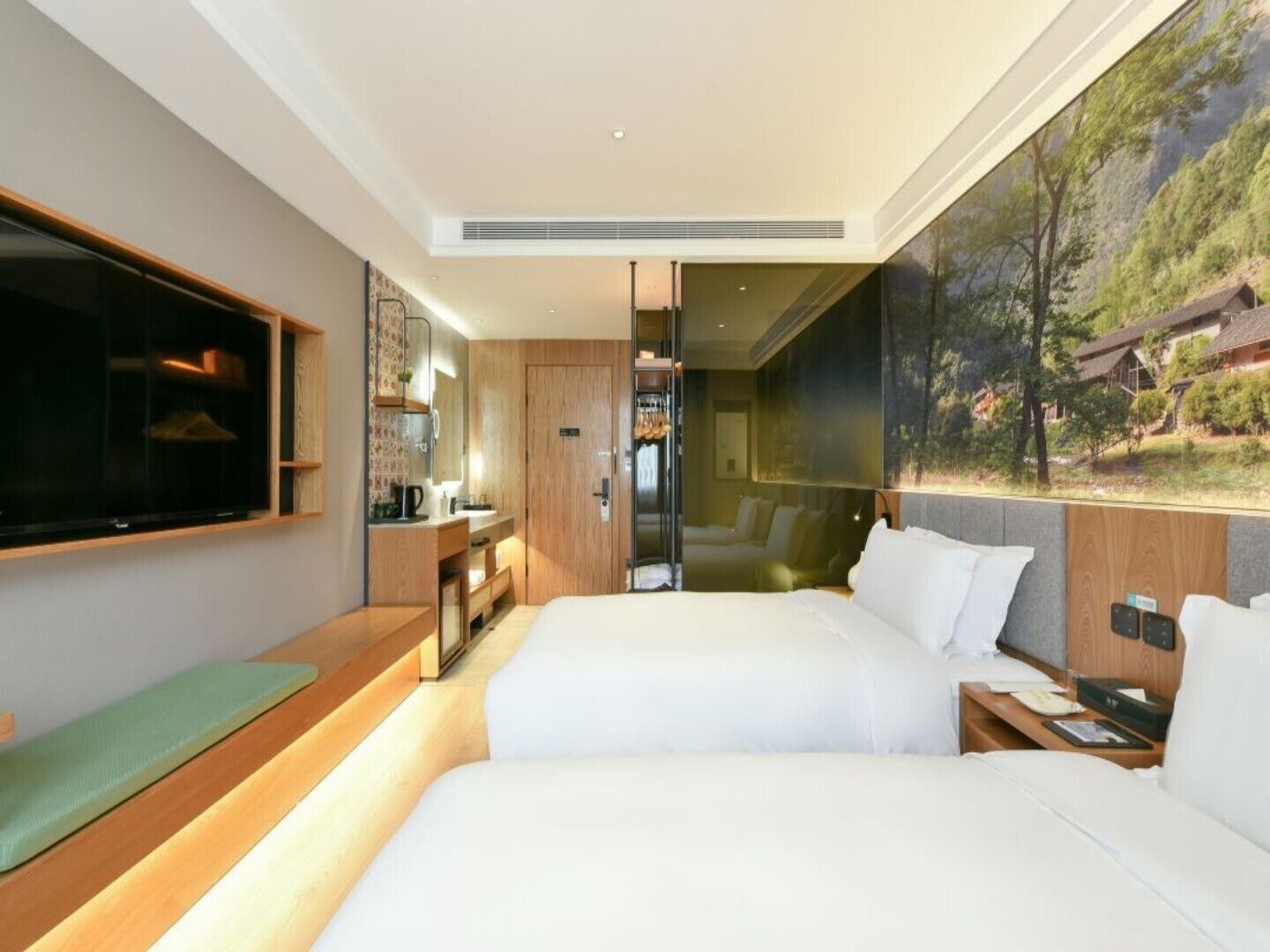 淋浴设施、免费洗浴用品、吹风机、拖鞋