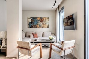 Luksushuoneisto (2 Bedrooms) | Oleskelualue