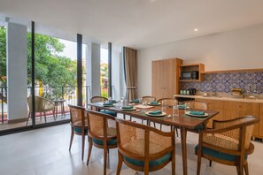 Apartment - Modern 2bhk Suite w Pool Gym Access Candolim (Candolim)