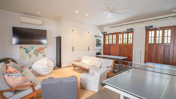 Villa, 4 Bedrooms | Living area | Smart TV