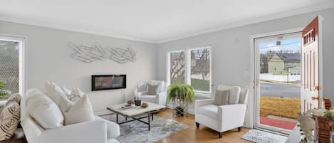 Hus, 3 soverom | Oppholdsområde | Smart-TV og strømmetjenester