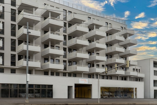 Fassade der Unterkunft