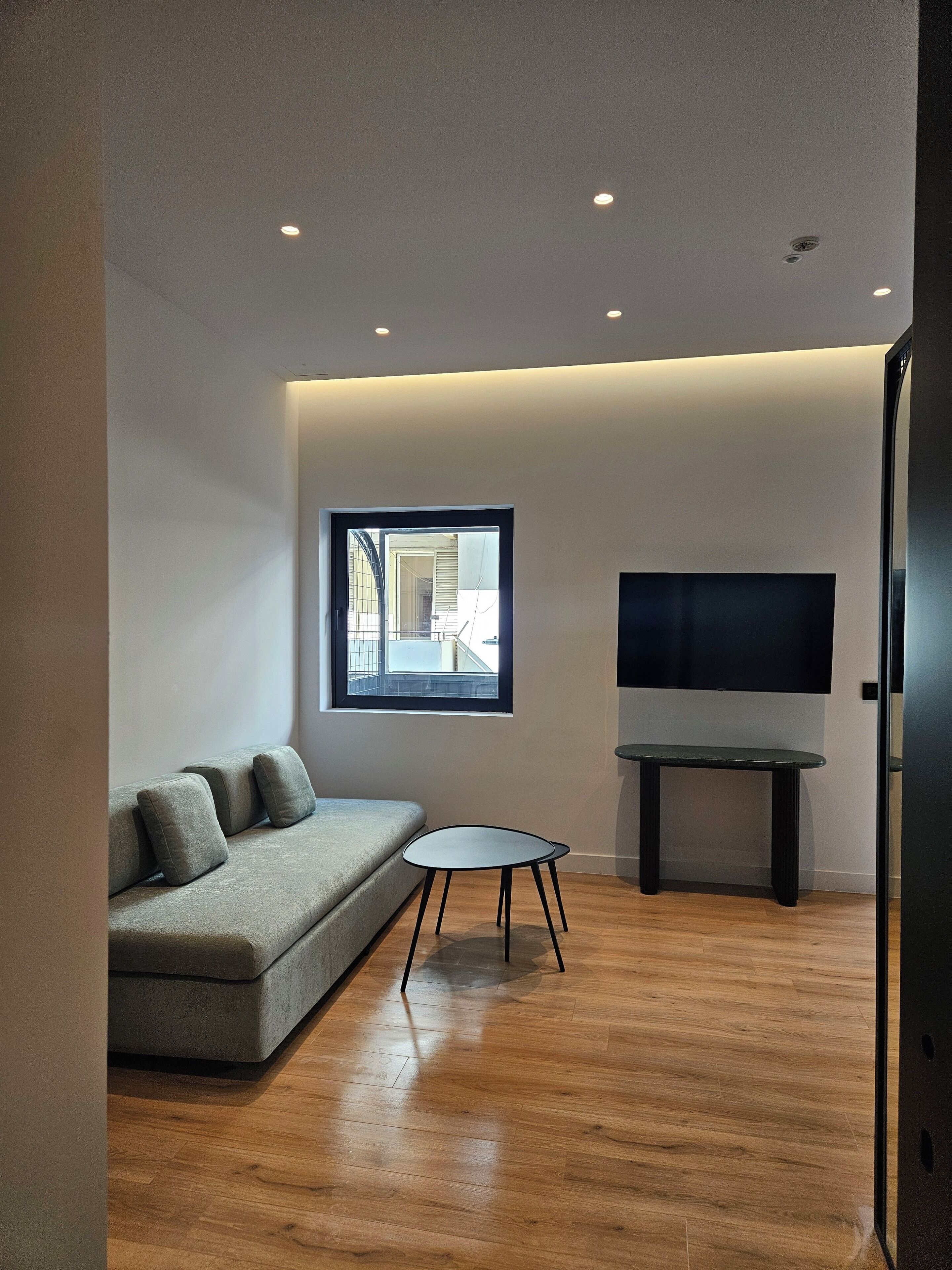 Estudio Confort, balcón | Zona de estar