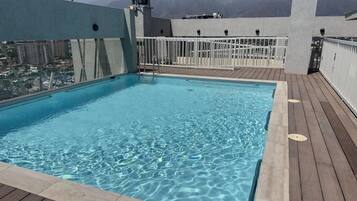 Seasonal outdoor pool