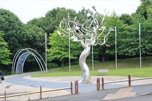 Property grounds - Bold and comfortable family-friendly home in a great location (Stoke-on-Trent)