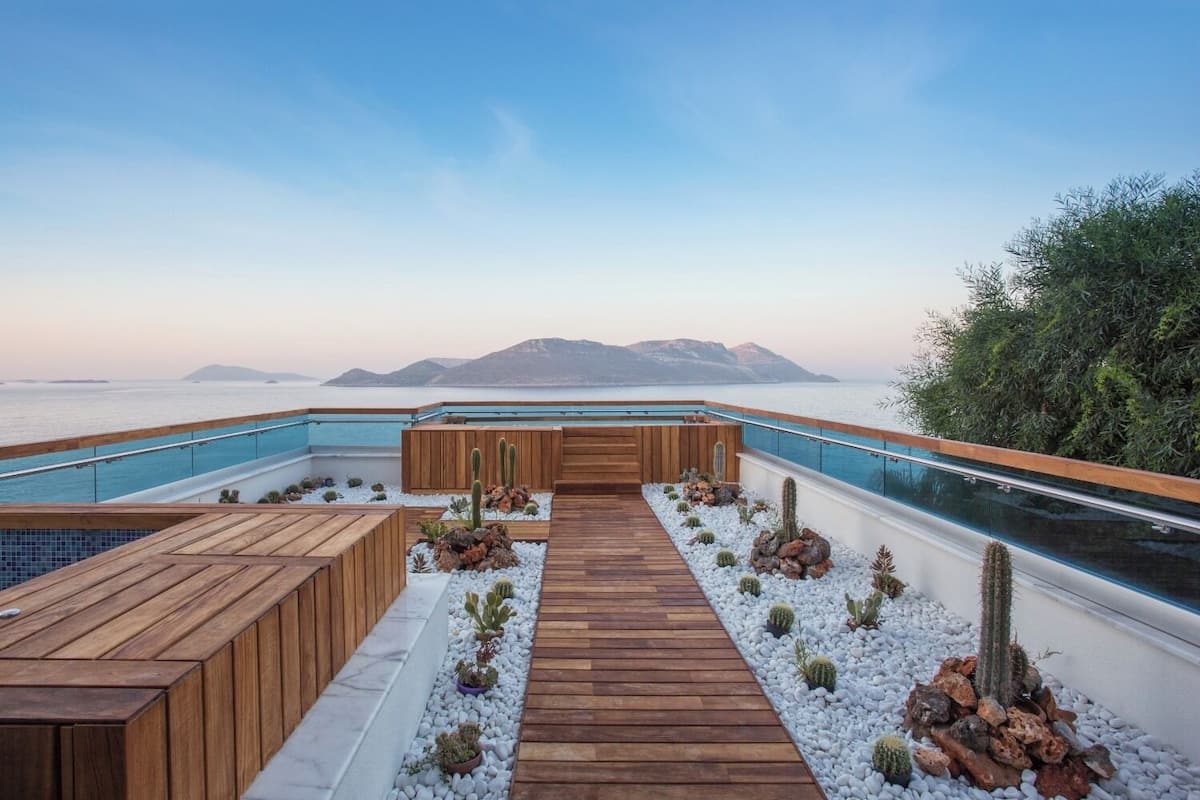 Honeymoon Double Room, Balcony, Sea View | View from room