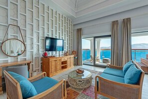 Honeymoon Double Room, Balcony, Sea View | In-room safe, laptop workspace, soundproofing, free WiFi - Meis Exclusive Hotel (Antalya)