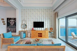 Signature Suite, Balcony, Sea View | Minibar, in-room safe, laptop workspace, soundproofing - Meis Exclusive Hotel (Kas)