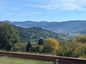 Vue depuis l’hébergement