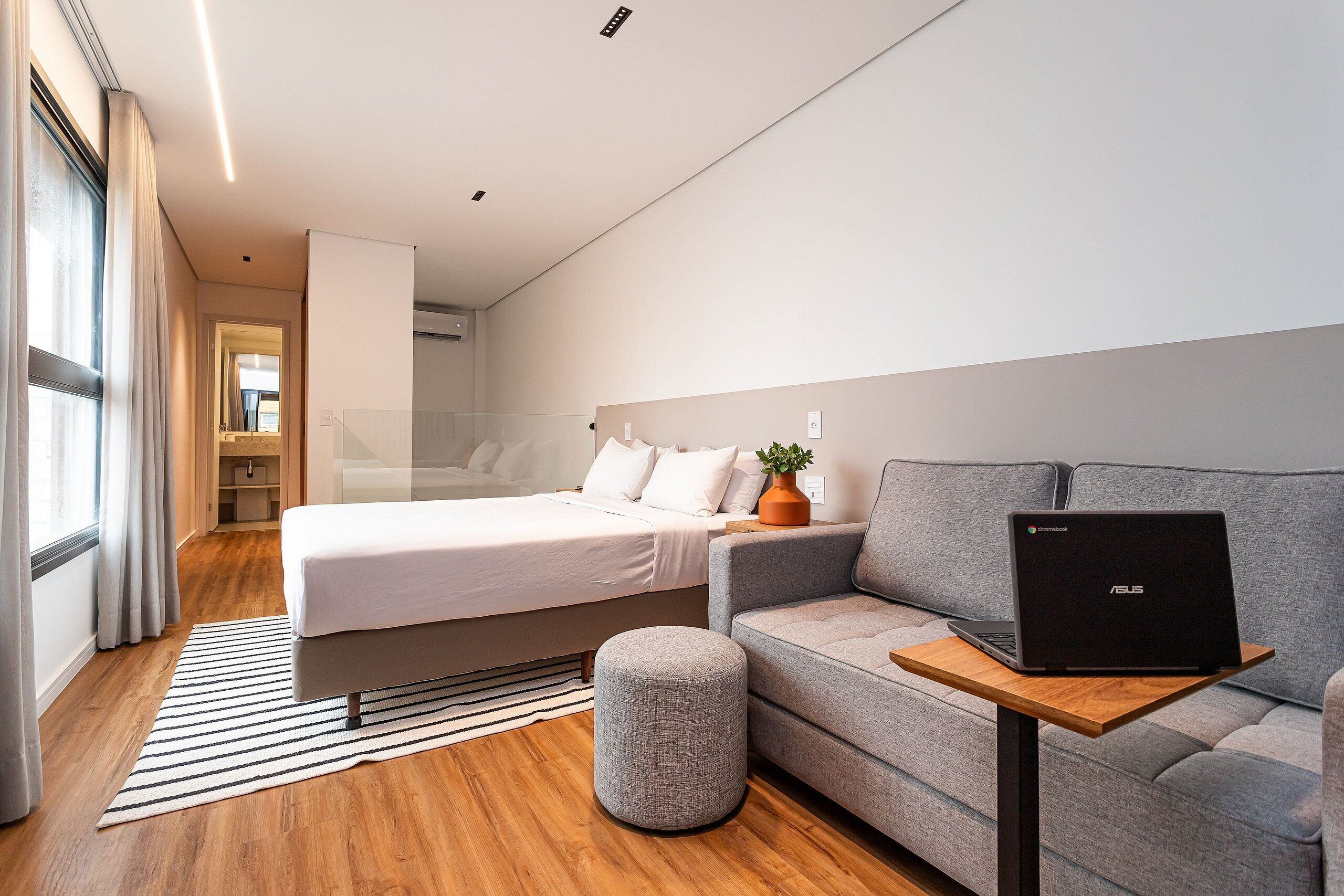 Apartment | Laptopgeeigneter Arbeitsplatz, kostenloses WLAN, Bettwäsche