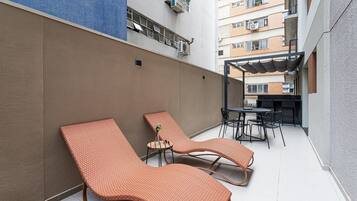 Familienapartment | Speisen im Freien