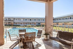 Seasonal outdoor pool