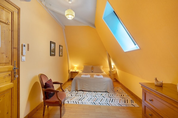 1 chambre, Wi-Fi, draps fournis