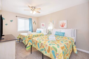 2 bedrooms, desk, iron/ironing board, WiFi - Walk-to-Beach Condo with a Pool (Ocean City)