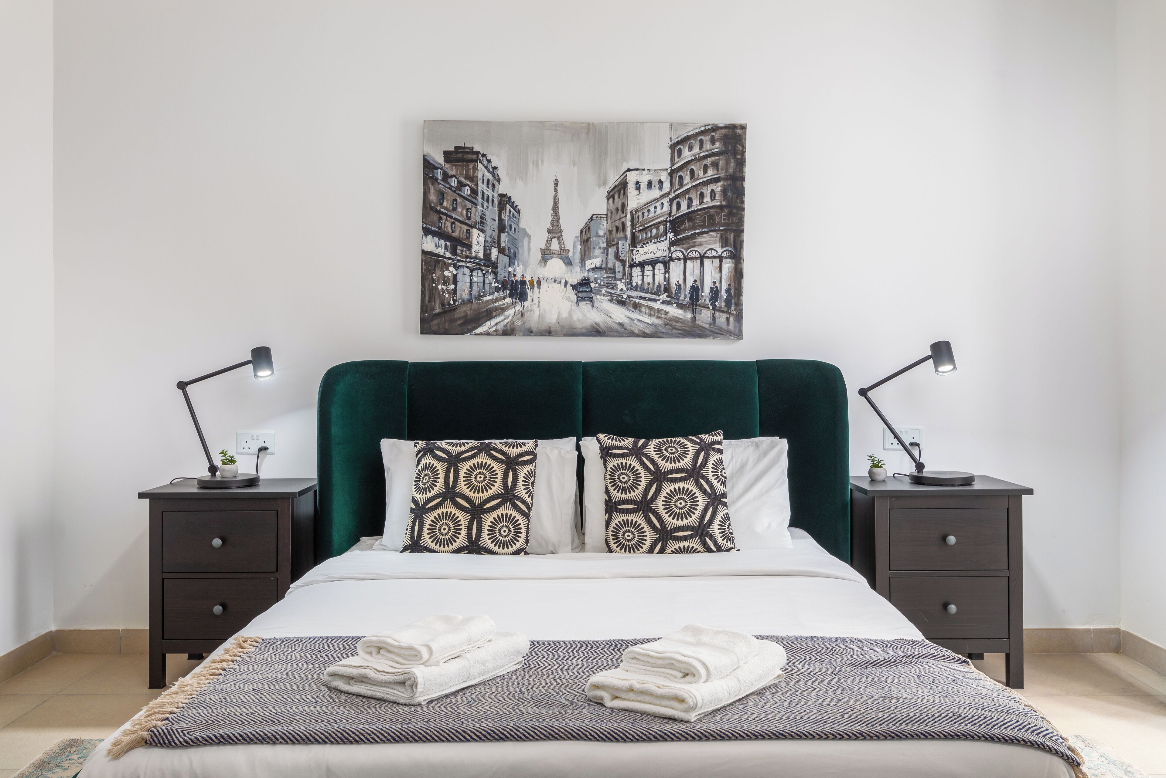 Blackout curtains, iron/ironing board, free WiFi