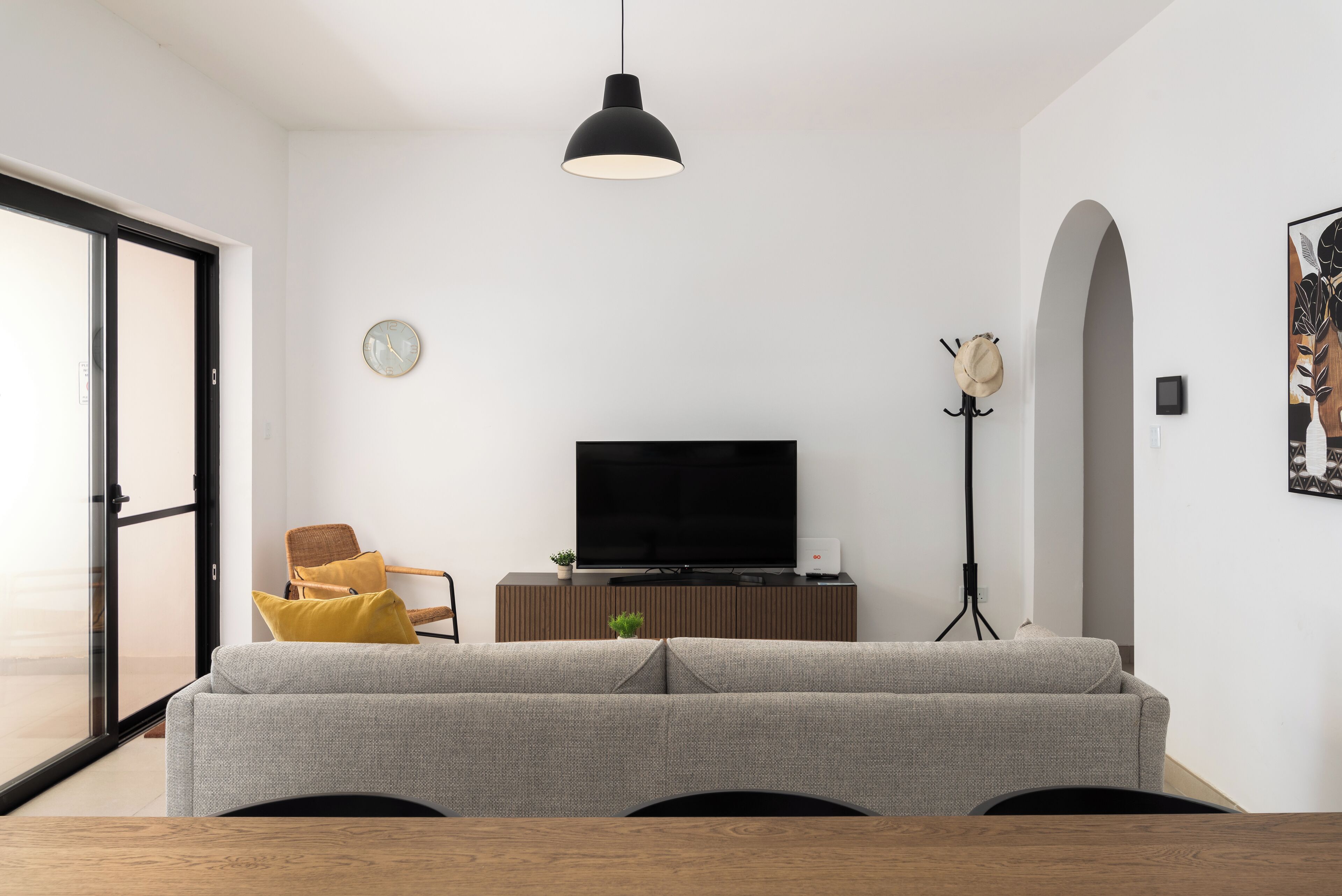 Apartment, 3 Bedrooms, Kitchen | Living area