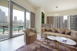 64-inch LED TV with digital channels - 3BHK Sea View Near Palm Jumeirah Avani  (Dubai)