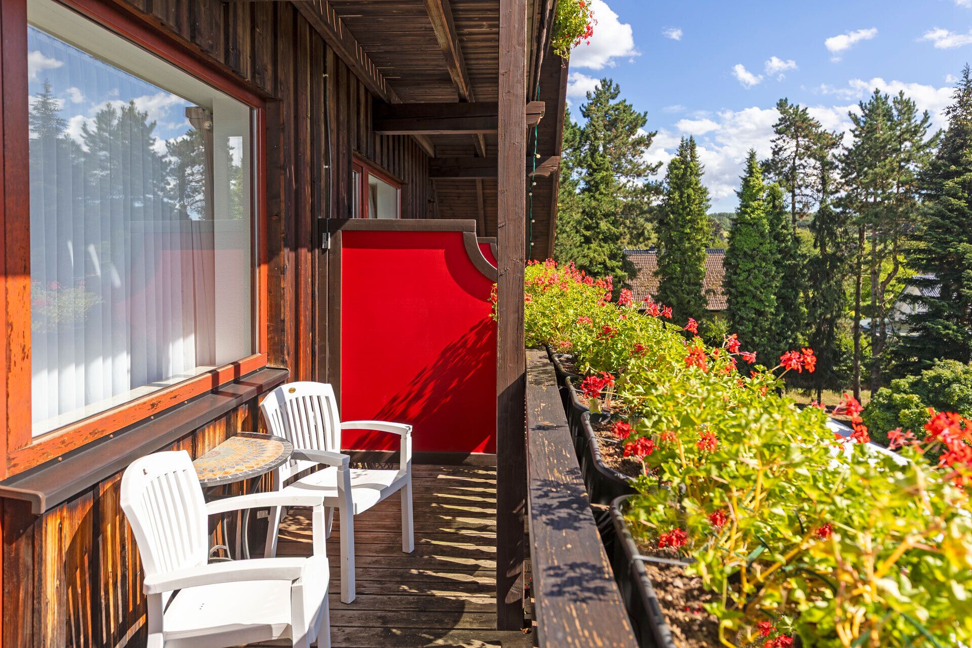 Double Room, Balcony, Mountain View | Terrace/patio