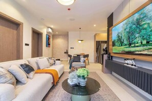 Economy Apartment, Balcony, City View | Living area - Williams Respite Apartment (Uyo)