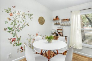 Dining - Wild Rhodes | Playful Wimberley Home Near Square, Fire Pit & Outdoor Spaces (Wimberley)