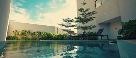 Alberca al aire libre