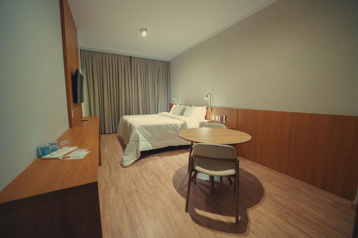 Luxury Room, City View | Laptop workspace, blackout drapes, soundproofing, iron/ironing board