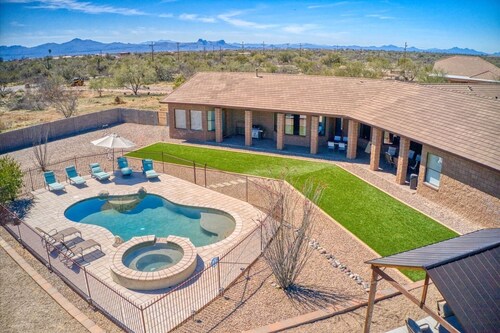 Event Ready Roomy Tucson Home with Private Pool