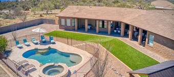 Event Ready Roomy Tucson Home with Private Pool