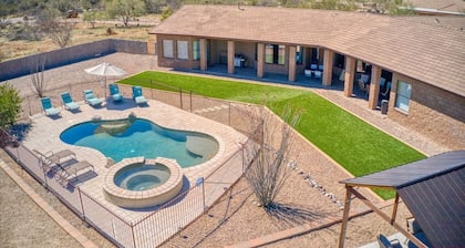 Event Ready Roomy Tucson Home with Private Pool